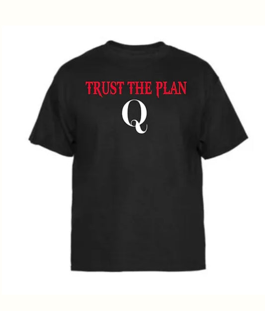 Q - Trust the Plan T-Shirt